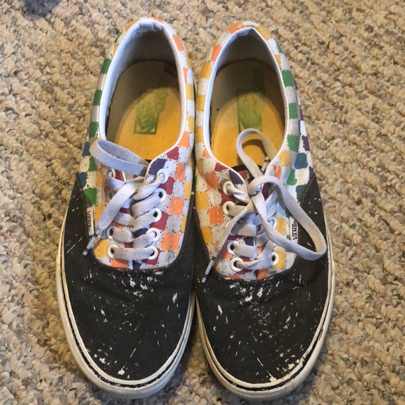 crayola vans shoes